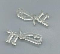 CUSTOM PLUS 4x Valance Clips Wood Venetian Blind - Pack of 4 - CLIP ON TYPE