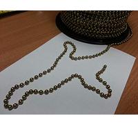 CUSTOM PLUS BLINDS Brass 4.5mm Ball Roller/Roman blind chain - sold by the metre