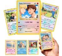 Custom poke card Printed with Your Photo personalised Trainer or Character Cards Customizable Background and Attributes Collectible Gifts for boys girls Gamers Fans