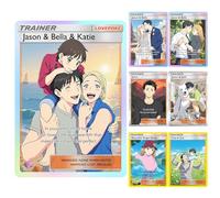 Custom Poke Card with Your Photo Name Text Personalised Trainer or Character Cards Customised Poke Card Gift Birthday Valentines Couple Fathers Kids Anniversary