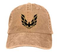 Custom Pontiac Firebird Logo 2 Funny Hip-pop Caps for Man Black