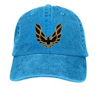 Custom Pontiac Firebird Logo 2 Funny Hip-pop Caps for Man Black