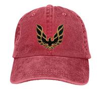 Custom Pontiac Firebird Logo 2 Funny Hip-pop Caps for Man Black
