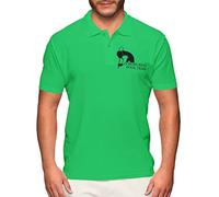 Custom Pool Polo Shirt, Personalised Pool Pub League Gifts, Snooker Polo Shirts, Stag Do Tops for Men, Pool Pub Team Matching Shirts, L, Irish Green