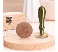 Custom Pottery Stamp for Clay Personalize Pottery Stamp for HandCrafter Potters Lovers Gift (Handle11)