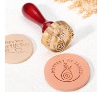 Custom Pottery Stamp | Metal Clay Stamping Tools | Personalized Pottery Stamps | Custom Stamp for Clay Ceramic Stamp Mold
