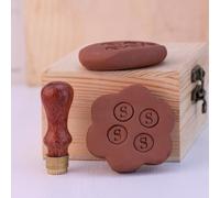 Custom Pottery Stamp, Stamp for Clay, Ceramic Stamp, Acrylic Stamp for Soap, 12mm Thick BrassPottery Makers Mark, Gifts for Pottery Maker