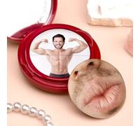 Custom Powder Puff with Photo - Personalized Powder Puffs for Face Powder Double Sided Printing - Customized Setting Powder Puff Makeup Tools for Women - Birthday Gifts for Her