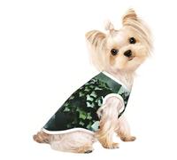 Custom Print Dog Vest for Small Dogs, Breathable Mesh Cat Shirt, Sleeveless Pet T-Shirt for Small Breed Puppies & Cats The Ivy of The Mysterious River Medium