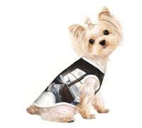 Custom Print Dog Vest for Small Dogs, Breathable Mesh Cat Shirt, Sleeveless Pet T-Shirt for Small Breed Puppies & Cats The Killer Whale in The Room Small