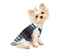 Custom Print Dog Vest for Small Dogs, Breathable Mesh Cat Shirt, Sleeveless Pet T-Shirt for Small Breed Puppies & Cats Infinite Mirror Large