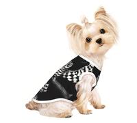 Custom Print Dog Vest for Small Dogs, Breathable Mesh Cat Shirt, Sleeveless Pet T-Shirt for Small Breed Puppies & Cats Illusion and Psychedelic Art Small