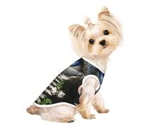 Custom Print Dog Vest for Small Dogs, Breathable Mesh Cat Shirt, Sleeveless Pet T-Shirt for Small Breed Puppies & Cats The All-Seeing Eye Large
