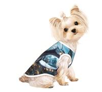 Custom Print Dog Vest for Small Dogs, Breathable Mesh Cat Shirt, Sleeveless Pet T-Shirt for Small Breed Puppies & Cats The Majestic Japanese Dragon Medium