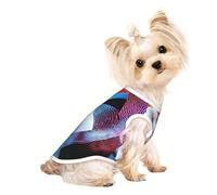 Custom Print Dog Vest for Small Dogs, Breathable Mesh Cat Shirt, Sleeveless Pet T-Shirt for Small Breed Puppies & Cats Transfiguration Illustration, Ferret Medium