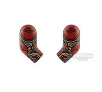 Custom Printed Arms SH Iron Man Mk50 DARK RED
