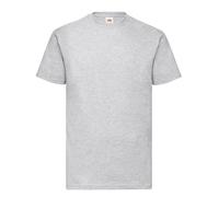 CUSTOM PRINTED FRUIT OF THE LOOM VALUEWEIGHT T SHIRT PERSONALISED TEE UNISEX