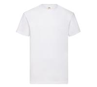 CUSTOM PRINTED FRUIT OF THE LOOM VALUEWEIGHT T SHIRT PERSONALISED TEE UNISEX