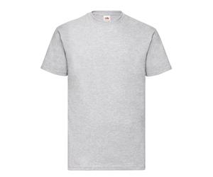 CUSTOM PRINTED FRUIT OF THE LOOM VALUEWEIGHT T SHIRT PERSONALISED TEE UNISEX