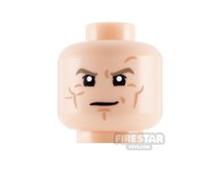 Custom Printed Head SH Accurate Adversary Unmasked LIGHT FLESH