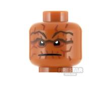 Custom Printed Head SH Cranky Clobberer Stern DARK ORANGE