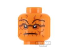 Custom Printed Head SH Cranky Clobberer Stern ORANGE