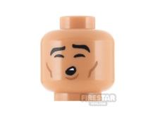 Custom Printed Head SW Clone Trooper Singing FLESH