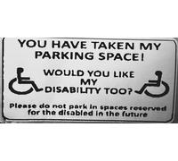 Custom Printed Labels - Personalised Stickers - Design Your Own or Choose a Design (200 Lables, Disabled Parking)