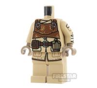 Custom Printed Minifigure Outfit Atomic Republic Trooper TAN
