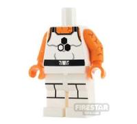 Custom Printed Minifigure Outfit SH Foundation Family Cranky Clobberer WHITE
