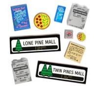 Custom Printed Pack to the Future 2 Time Travelling Accessory 10 Pack MULTICOLOURED