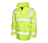 Custom printed Personalised Road Safety High Visibility Hi Vis Jacket Viz Bomber