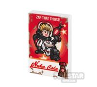 Custom Printed Tile 2x3 Atomic Cola Poster WHITE
