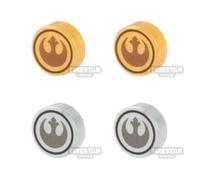 Custom Printed Tiles SW Galactic Rebel Coin Currency 4 Pack