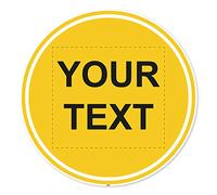Custom Printed Warning Floor Sign Marker - Anti-slip Vinyl Sticker - Wearhouse Factory Hazard Safety Signs - Type 2