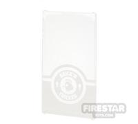 Custom Printed Window Glass 1x4x6 Brick'n Chicken Shop Window TRANS CL