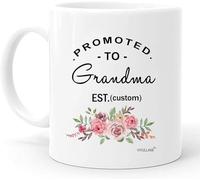 Custom Promoted To Grandma Mug, Frist Time Grandma Mug, Grandma To Be Gifts, Grandmother To Be Gifts, Gift For New Grandma, Grandma Mugs Coffee Gift For New Grandma, Pregnancy Announcement for Grandma