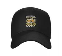 Custom Punk Unisex God is Great Beer is Good and People are Crazy Baseball Cap Adult Adjustable Dad Hat Hip Hop Snapback Caps Gift