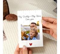 Custom Puzzles from Photo: Personalized Building Brick Block Picture Puzzle for Mothers Fathers Grandpa Gifts from Daughter Son Tabletop Picture Puzzle Frames for Men Women (Single Printing)