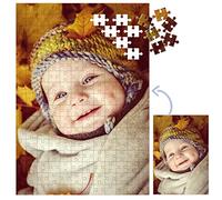 Custom Puzzles Personalized Jigsaw Puzzle 35/70/120/200/300/500/520/1000 Pieces from Photo, Make Your Own Puzzle, Custom Jigsaw Puzzle for Adults & Kids Family, Wedding, Graduation, Gift