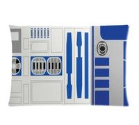 Custom R2D2 Star war Robot Pillowcase 20x26 two sides Zippered Rectangle PillowCases Throw Pillow Covers