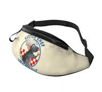 Custom Ratatouille Anime Cartoon Fanny Bag Crossbody Waist Pack Men Women Cycling Camping Phone Money Pouch