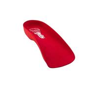Custom Red 3/4 Length Orthotic (38/40 UK 5-6.5 Small, Red)