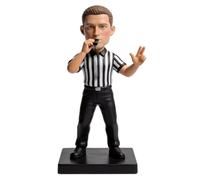Custom Referee Bobblehead, Personalized 3D Figurine From Photo, Handmade Polymer Clay Full Body Figure With Mini Referee Whistle, Desk Decor Gift For Birthday Retirement Sports Official Coach Memento