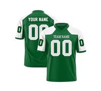 Custom Replica Football Jersey Printed Mesh with Team Name Number Customized Practice Jerseys for Men Women Kid Youth