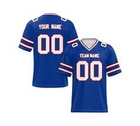 Custom Replica Football Jersey Printed,Personalized Football Jersey Gift with Name Number S-7XL Men Women Youth Kids