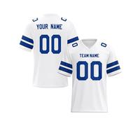Custom Replica Football Jersey Printed,Personalized Football Jersey Gift with Name Number S-7XL Men Women Youth Kids