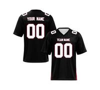 Custom Replica Football Jersey Printed,Personalized Football Jersey Gift with Name Number S-7XL Men Women Youth Kids