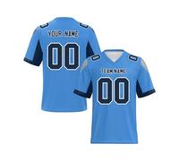 Custom Replica Football Jersey Printed,Personalized Football Jersey Gift with Name Number S-7XL Men Women Youth Kids