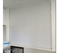 Custom Retractable Folding Closet Gate Kitchen Sliding Door/Window Screen Concertina Up & Down Door 45x80in (114.3x203.2cm) Space Saving Solution